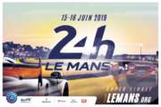 L’affiche della 24 Heures du Mans 2019