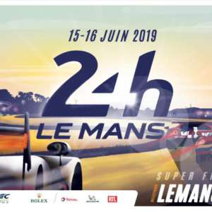 L’affiche della 24 Heures du Mans 2019