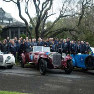 Il primo 1000 Miglia Warm Up USA al traguardo in territorio italiano