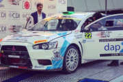 Gian Maria Gabbiani al via dell’11° Franciacorta Rally Show