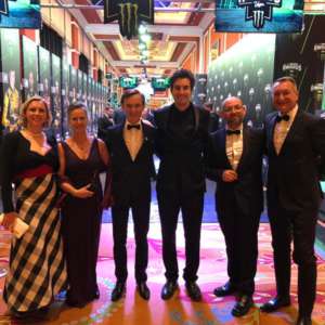 La delegazione della Euro NASCAR reduce da una serata indimenticabile ai NASCAR Cup Series Awards