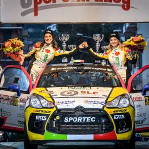 Rachele Somaschini al via del 42°Rally il Ciocco e Valle del Serchio