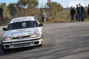 RIOLO-FLORIS (SUBARU LEGACY) VINCONO IL 9°HISTORIC RALLY DELLE VALLATE ARETINE, PRIMA PROVA DEL TRICOLORE STORICO 2019.