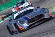 Nicola Baldan e la Mercedes-AMG GT3 dell'Antonelli Motorsport nel GT Italiano.
