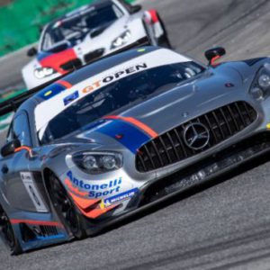 Nicola Baldan e la Mercedes-AMG GT3 dell'Antonelli Motorsport nel GT Italiano.