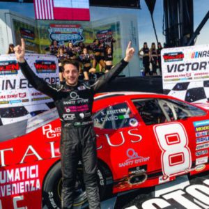 Risitano agguanta la prima vittoria della carriera in Euro NASCAR