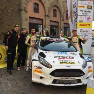 ERREFFE RALLY TEAM-BARDAHL NEL CIRT CON STEPHANE CONSANI