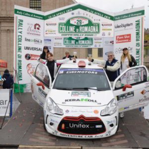 In gara con la Citroen DS3 R3T, i due emiliani hanno completato la gara in 14° posizione assoluta