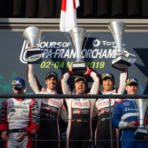 Toyota beat the elements at Spa to claim FIA World Endurance Manufacturers title