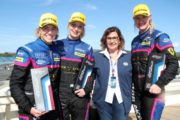 Donne nello sport: al Monza Eni Circuit l'incontro tra l'equipaggio femminile Kessel Racing e le campionesse di ciclismo della squadra BePink