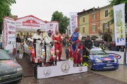 AL 2° RALLY "CASTELLI PIACENTINI"  VITTORIA PER GIANESINI-BELFIORE (RENAULT CLIO S1600)