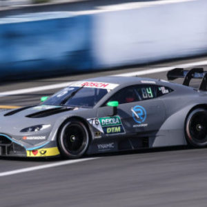 Race debut for the Aston Martin Vantage DTM at Hockenheim