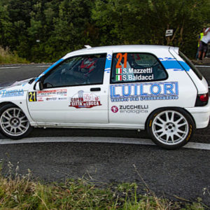Susanna Mazzetti al successo anche in Valdicecina:  sensazioni forti al volante della Clio Williams