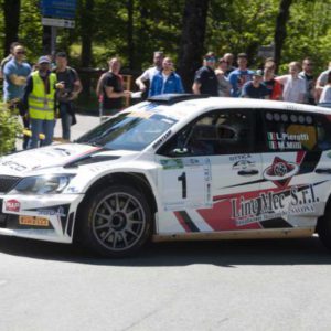 37° RALLY DEGLI ABETI E DELL'ABETONE:  E' BIS PER PIEROTTI-MILLI (SKODA FABIA R5)