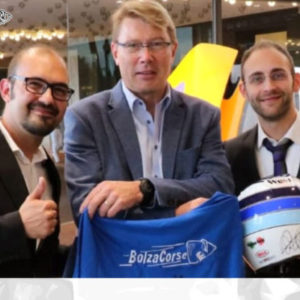 BOLZA CORSE A MONTECARLO, OSPITE DI HAKKINEN