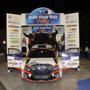 X Race Sport a segno nel "San Marino Rally Show":  Casadei-Isidori terzi assoluti