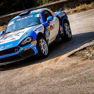 Movisport sul tetto continentale:  Zelindo Melegari passato al comando del  FIA European Rally Championship ERC2