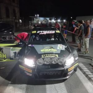 GRAVANTE AL RALLY DI PICO CON I COLORI DELL'ERREFFE RALLY TEAM-BARDAHL