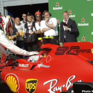 Il sogno perfetto di Monza: pole Ferrari, una sola sbavatura,200.000 abbracci