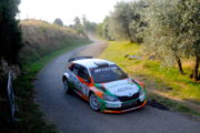 12° RALLY DI REGGELLO-CITTA' DI FIRENZE:  SENIGAGLIESI (SKODA FABIA) FIRMA IL POKER