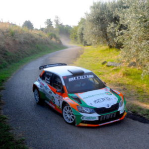 12° RALLY DI REGGELLO-CITTA' DI FIRENZE:  SENIGAGLIESI (SKODA FABIA) FIRMA IL POKER