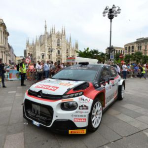 OGLIARI E SANTINI IN GARA AL FRANCIACORTA RALLY SHOW