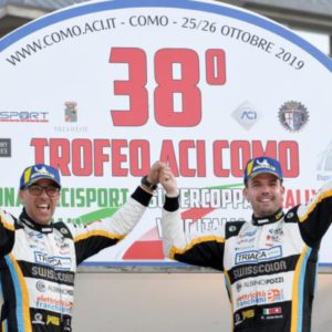 GILARDONI E BONATO VINCONO IL RALLY TROFEO ACI COMO