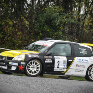 Esce il numero 83 sulla ruota del 5° Rally del Piemonte