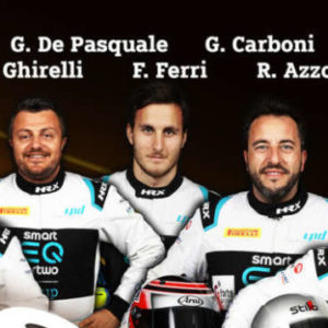 Eddi La Marra nella smart e-cup con La Gazzetta Dello Sport