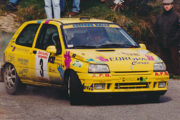 LA RENAULT CLIO WILLIAMS GR. A  LA "REGINA" AL 6° RALLY DAY DI POMARANCE