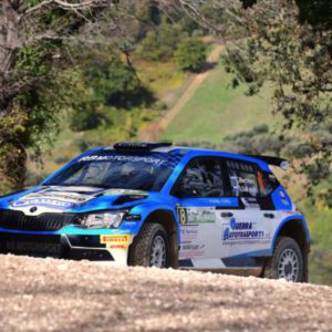 13° RALLY DELLE MARCHE:  VITTORIA PER MARCHIORO-DALL'OLMO (SKODA FABIA R5)