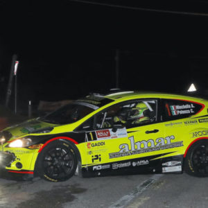 11^ RONDE DI SPERLONGA:  VITTORIA-BIS PER ANDEA MINCHELLA (FORD FIESTA WRC)