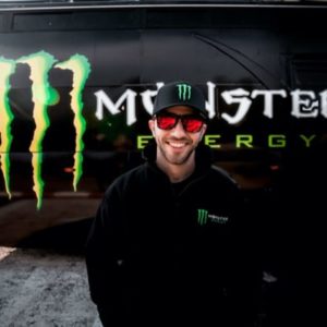 Alon Day con PK Carsport e il supporto di Monster Energy