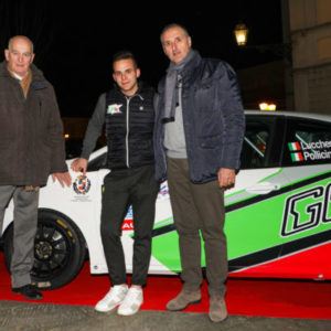 CHRISTOPHER LUCCHESI "AMBASCIATORE"  DEL COMUNE DI BAGNI DI LUCCA NEL TRICOLORE RALLY 2020