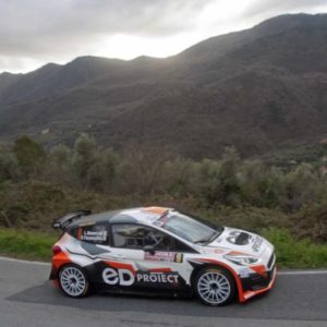 LEOPOLDO MAESTRINI ALLA RONDE DELLA VAL MERULA:  "TOP TEN" ALL'ESORDIO SULLA FORD FIESTA R5 MKII