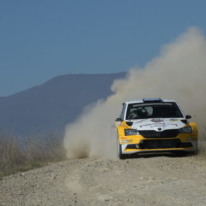 Concluso il Rally della Val d'Orcia, penultimo appuntamento del Challenge Raceday Rally Terra.  Il podio: Papadimitriou-Harryman (Skoda Fabia R5); Carella-Bracchi (Skoda Fabia R5); Maselli-Danese (Hyundai i20 R5)