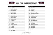 33 iscrizioni full-time per la stagione 2020 della NASCAR Whelen Euro Series