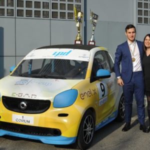 Mercedes-Benz Roma conferma i suoi campioni Ghirelli e Sellani per la smart e-cup 2020