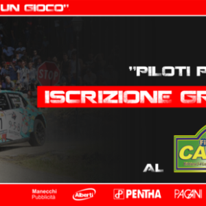 Iscrizione gratuita al 40° Rally del Casentino per il vincitore “prioritario” del rally virtuale