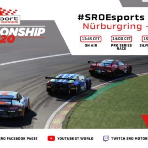 SRO E-Sport GT Series set for busy weekend of sim racing action at Nürburgring and Silverstone