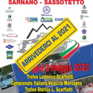 APPUNTAMENTO AL 2021 PER LA SARNANO-SASSOTETTO / TROFEO SCARFIOTTI