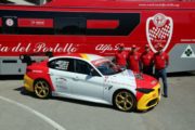 Alfa Romeo Giulia Quadrifoglio al debutto in pista