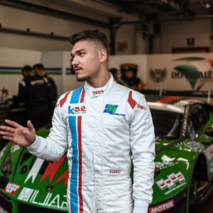 KIKKO GALBIATI IN PISTA NEL GT WORLD CHALLENGE A IMOLA CON IMPERIALE RACING