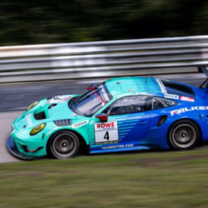 MATTEO CAIROLI 14°AL NÜRBURGRING NELLA GARA TEST CON LA PORSCHE DEL FALKEN MOTORSPORT