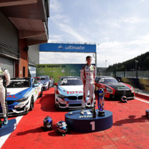 Ben Tuck is the first race winner in the DTM Trophy
