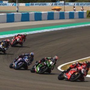 ESPWorldSBK - Day 2 Redding claims first WorldSBK win after thrilling five-way battle