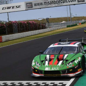 VITTORIA E BEFFA PER KIKKO GALBIATI A MISANO NEL GT SPRINT