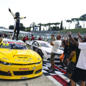 Gianmarco Ercoli torna sulla Victory Lane della pista di casa