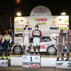 MM MOTORSPORT E CARLO ALBERTO SENIGAGLIESI  VINCONO IL RALLY DI CASCIANA TERME