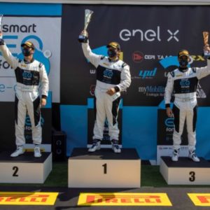 #smart #EQ fortwo e-cup – De Pasquale e Ferri portano alla vittoria RSTAR Palermo e Merbag